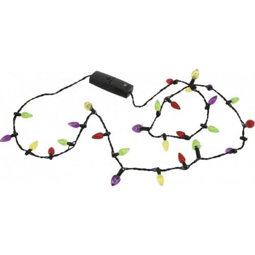 100PCS Led Necklace Flashing Beaded Light Glowing Pendant Necklaces Toys Christmas Gift Party Favor Gifts lin4066