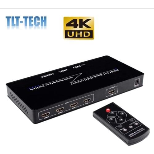 4X1 HDMI Multi-viewer HDMI Quad Screen Real Time Multiviewer with HDMI seamless Switcher function Support 3D 4K