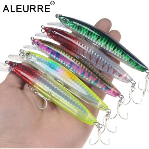Promotion 1PCS Lease Minnow Fishing Lure 110mm 13g Artificial Bait Floating Wobbler Diving 1M Quality Hooks Jerbait Swimbait