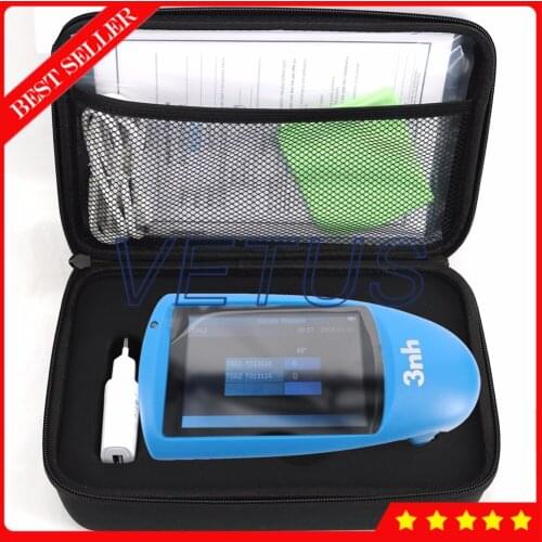 Economic 60 Degree Gloss Meter Glossmeter with 0-200GU Measurement Range Single Angle Plastic Wood Paint Glarimeter Tester HG60S