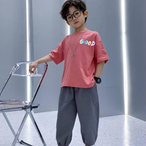 Teen Boys Clothing Sets Summer Boys Clothes Casual Outfit Kids Tracksuit For Boys Sport Suit Children Clothing 6 8 10 12 Years