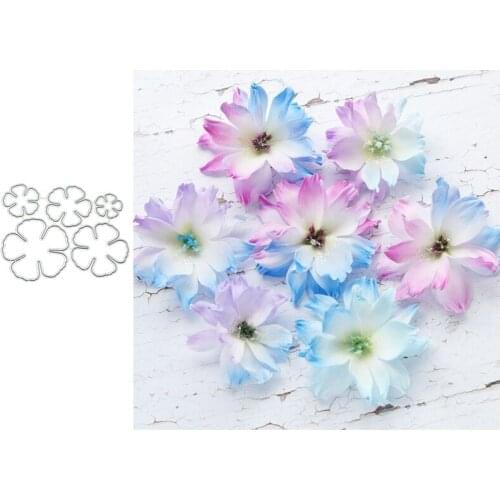 Flower Metal Cutting Dies for Scrapbooking Handmade Tools Mold Cut Stencil New 2021 DIY Card Make Mould Model Craft Decoration