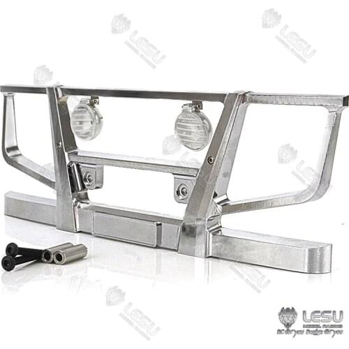 LESU 1/14 Metal Front Bumper for Scale DIY Model Car TAMIYA VOLVO Tractor Truck