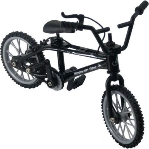 Mini Finger Bicycle Toys Alloy DIY Creative Simulation Miniature MTB Bike Model XXFE