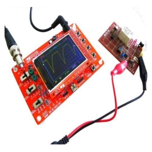 NEW DS0138 Digital Oscilloscope DIY Kit+ Probe Unsoldered Workshop STM32 200khz