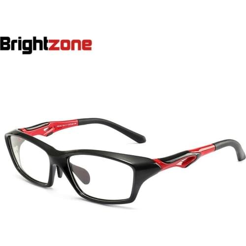 Brightzone Sport Curved TR-90 Anti-UV Anti-radiation Anti-Fatigue Blue Light Blocking Eye Glasses Digital Gamer Computer Goggle