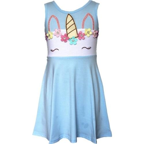 2021 New Birthday Spring and Summer Princess Cosply Cotton Cartoon Party Clothing Size 80-150 Brithday Dress