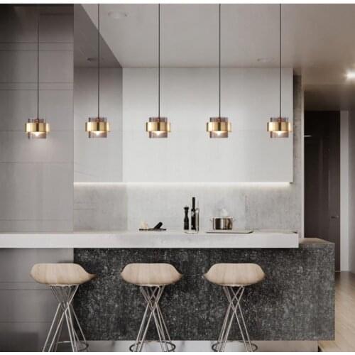 Nordic restaurant Pendant Lights modern minimalist bar hanging lamp personality long term bedroom bedside decorative Lighting