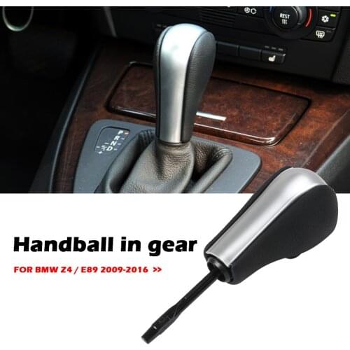 Car Gear Shift Knob Automatic Transmission for BMW E87 1 Series 2004-2012 E90 3 Series 2005-2012 Shifter Lever Stick Knob