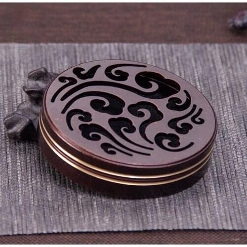 Modern Chinese Incense Burner Metal Creative Simple Copper Incense Burner Retro Exquisite Incensario Spiritual Decor EI50IB