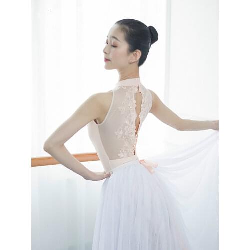 Dance Clothing Lace Embroidery Gymnastics Adult Dance Leotard for Women Lycra Sexy Ballet Leotards Dance Costumes for Girls