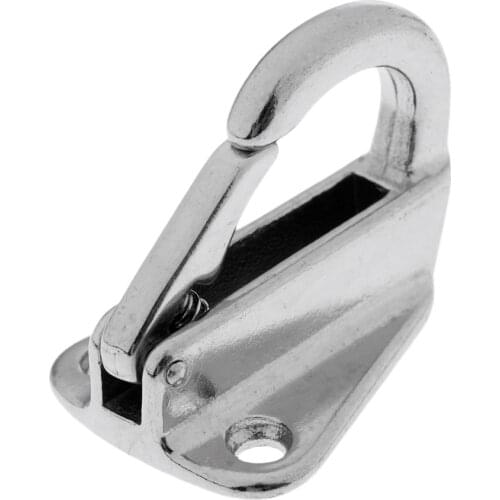 Hanger With Spring Hook Snap In 6pc Stainless Steel For Marine Boats
