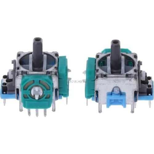 2Pcs 3D Analog Joystick Potentiometer Analog Axis Joystick Sensor Module for Playstation4 PS4 Contoller Repair