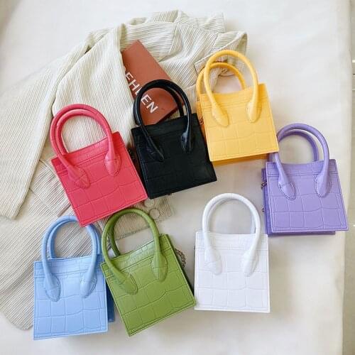 2021 Summer Jelly Bag Fashion Candy Color Woman Bag Outdoor Casual Ladies Handbag Messenger Bag
