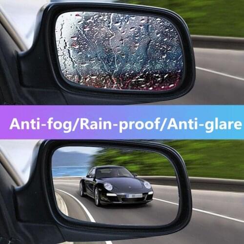 4PCS Car Rearview Mirror Protective Film Window Anti-fog Anti-glare Rain-proof For Toyota Land Cruiser 200 Prado FJ150 2010-2020