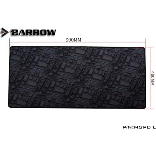 Barrow Water Cooling System Accessories MSPD-L / Color Black / Size 400*900mm Extra Large
