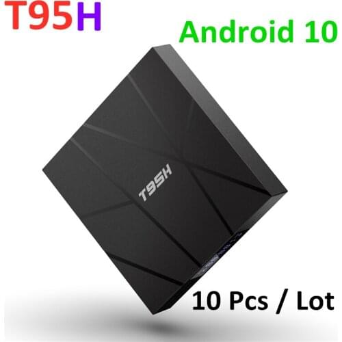 Android 10.0 T95H Tv Box Allwinner H616 Quad Core Smart Android T95 Set Top Box 10 Pcs Lot