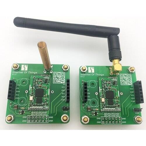Lora 433M wireless temperature and humidity air quality sensor IoT test Development Board Pie