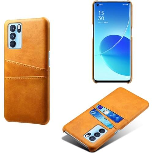 For OPPO Reno 6 5 Pro Plus 5Z F19 K9 A93 5G Case Luxury PU Leather Card Slots Cover For Oppo Realme 8 Pro V15 Q3i A54 A74 5G C21