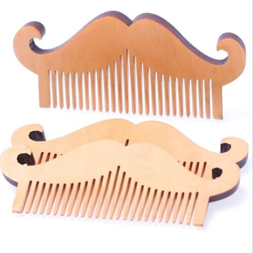 Wooden hair brush for men Beard Care Anti-Static Wood Comb Hair Care Tools Round Brushing Brush Hair