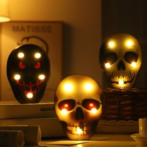 Halloween Halloween modeling lamp bat spider skull pumpkin lamp led decoration nightlight