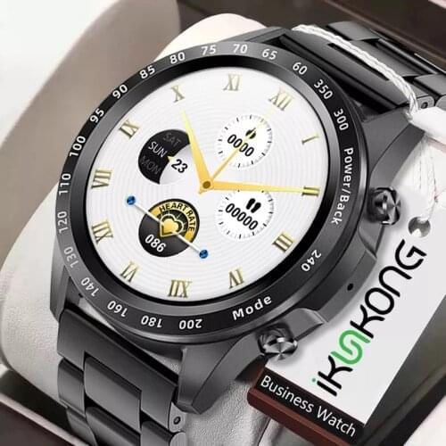 2021 Men Smart Watch TWS Heart Rate Blood Pressure Body Temperature Sports Fitness Luxury Watch Bluetooth Call Smartwatch Music