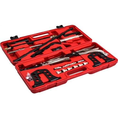Cylinder Head Service Tool Kit For Valve Springs Guides Bushes Stem Seal Remover For BMW