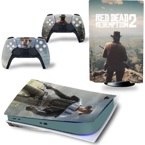 Red besd PS5 Standard Disc Edition Skin Sticker Decal Cover for PlayStation 5 Console & Controller PS5 Skin Sticker Vinyl