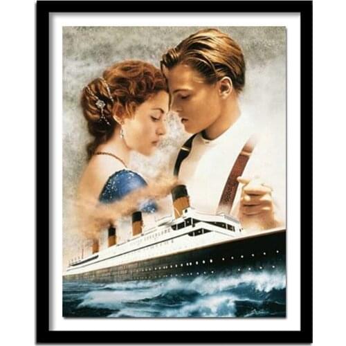 NEW DIY Handcrafts Diamond Titanic 5D Diamond Painting Cross Stitch Kits Diamond Embroidery Full Rhinestone Decor HC2271