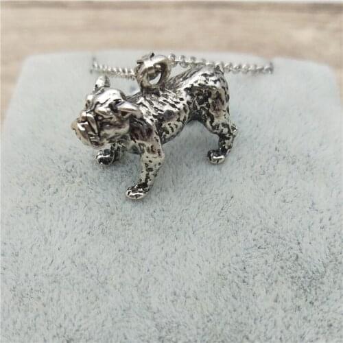 New Golden Retriever Necklace Trendy Style Vintage Golden Retriever Pendant Necklace Pet Dog Jewellery Women Charm Jewelery