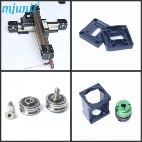 MJUNIT Professional Manufacturer High Precision aluminum rail belt drive linear rail