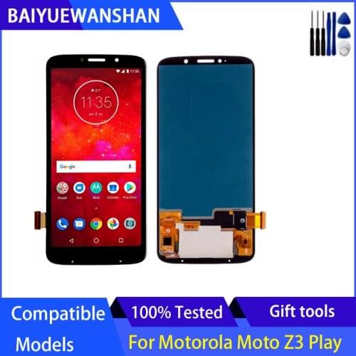 6.01" For Motorola Z3 Play LCD Display Touch Screen Moto Z3 Play XT1929 Display LCD Screen Panel Assembly