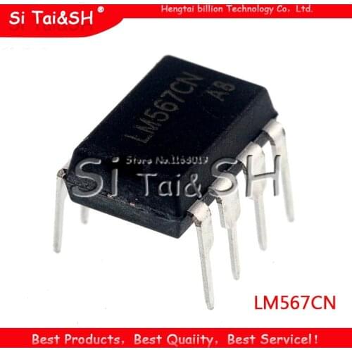10PCS LM567CN DIP8 LM567C DIP LM567 567CN DIP-8 new and original IC
