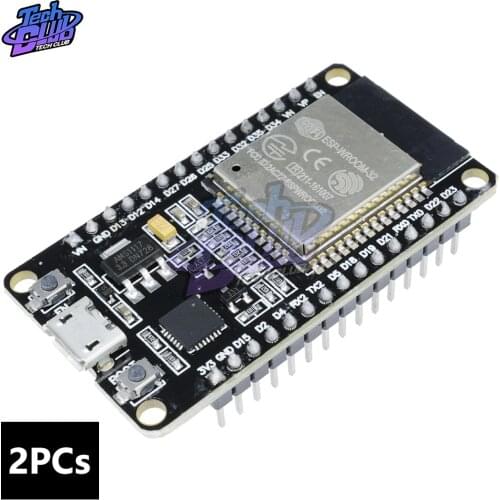 2PCs ESP32 ESP-32 ESP32S ESP-32S CP2102 Wireless WiFi Bluetooth Development Board Micro USB Dual Core Power Amplifier Module