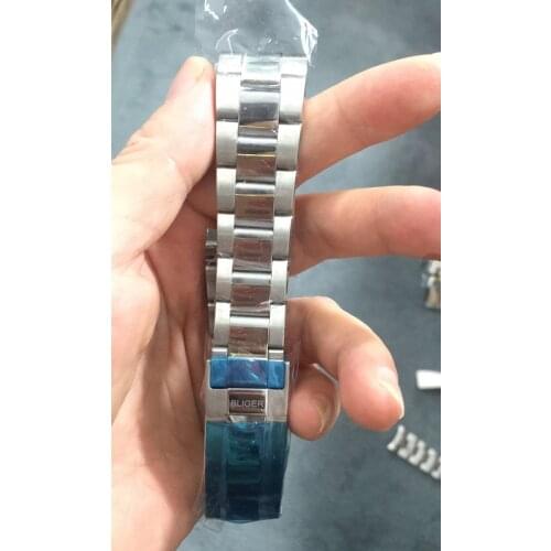 20mm Stainless Steel Bracelet 316L Solid Strap for watch Watchband Kit Mens Watch