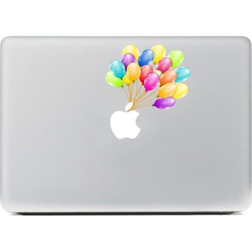 Colored balloons Vinyl Decal for DIY Macbook Pro 13 15 inch and Air 11 13 inch Decal Skin Laptop Sticker