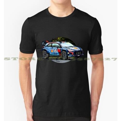 Thierry Neuvilles Hyundai i20 WRC black white tshirt t shirt for men women