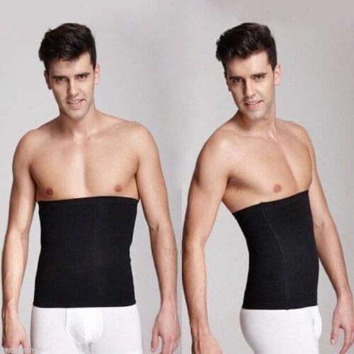 Fashion Meihuida Men Waist Trainer Clincher Bodysuit Fajitas Corset Gym Sportwear Body Shape Slim Belt Solid Clothing Model Tape