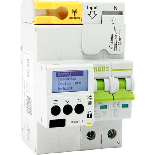 MT61GP Prepaid Electric Power Kwh Remote Control Monitoring Wifi energy meter