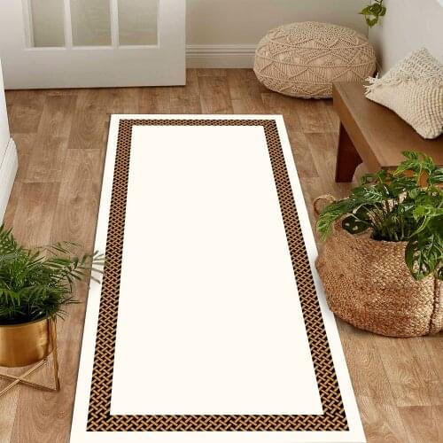 White color black brown stripe patterned modern carpet rug free shipping soft textured carpet