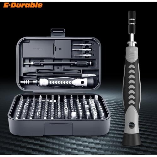 130 in 1 Screwdriver Set CRV Steel High Hardness Bit Household Precision Screwdrivers Phone Laptop Repair Hand Screwdriver Tools