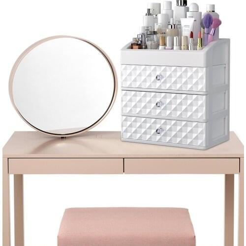 Desktop drawer type storage box, jewelry skin care products, mask storage box, cosmetic storage box