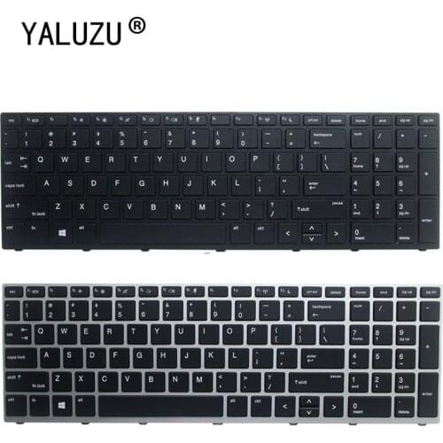 YALUZU Backlit New US laptop Keyboard for HP Probook 450 G5 455 G5 470 G5 English Keyboard