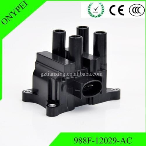 New High Quality Ignition Coil 988F-12029-AC For Ford Focus Escort Fiesta Mondeo Mazda 121 Demio 988F12029AC 988F 12029 AC