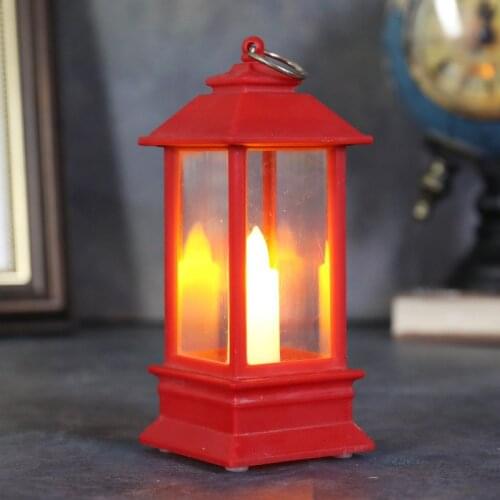 Christmas Halloween Decorations LED Luminous Candlestick Lamp Night Light Lantern Home Decoration Props Party Supplies