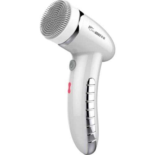 4IN1 Face Cleansing Brush Sonic Vibration Face Cleaner Silicone Facial Cleansing Brush Deep Pore Cleanser Electric Face Massage