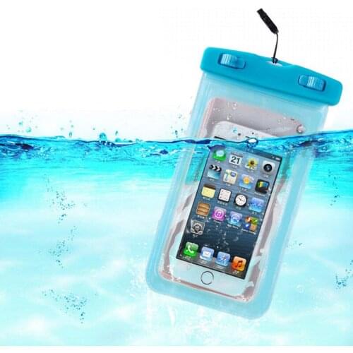 Swimming Bags Universal Mobile Phone Waterproof Bag Phones Pouch Valve Underwater Dry Case Drifting Swimming Pool Accessories