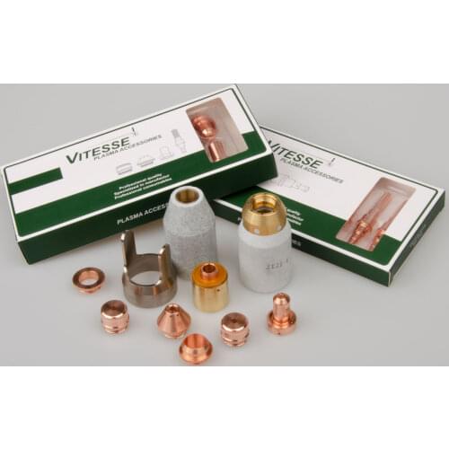 Thermal Dynamics Plasma Tips Nozzle Electrode Start Cartridge 40/50/60/70/80/10/120 Cutter SL60/SL100 Torch 9-8205 9-8206 9-8207