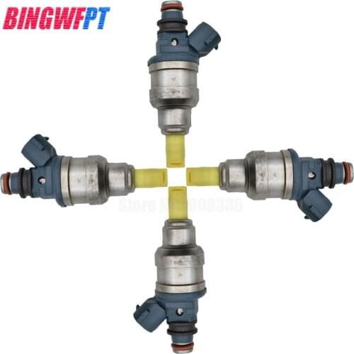 4pcs Fuel Injectors INP480 FOR MAZDA 626 GE INJECTORS FULLY SERVICED INP-480