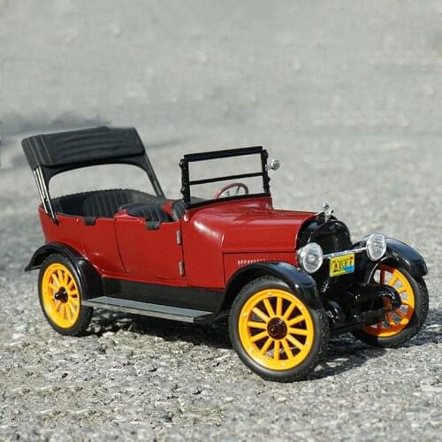WELLY Sigma Diecast 1:18scale 1917 Convertible Classic Car Alloy Simulation Car Model Collectible Gift Decoration Hot Toys